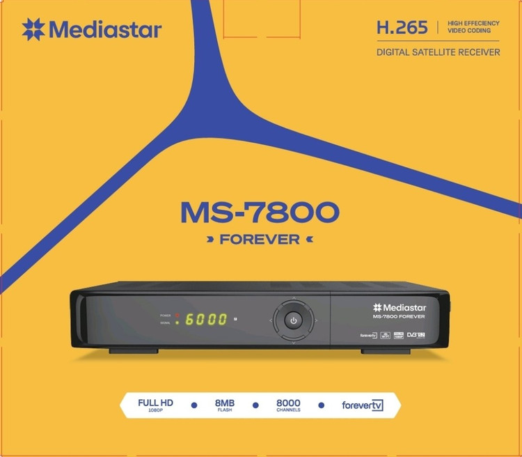 گیرنده دیجیتال مدیا استار مدل MS 7800( جدید ترین محصول مدیا استار)