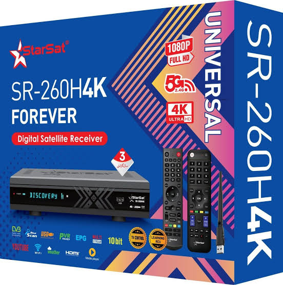 گیرنده 4K استارست مدل 260 اصلی